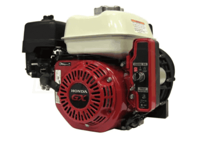 High-quality Honda GXC wildfire sprinkler engine used in Wildfire Watchdog systems for reliable fire detection and suppression in Central Oregon.