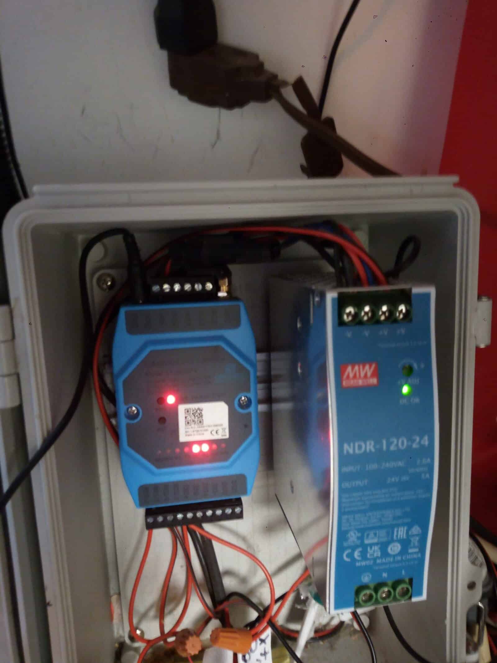Off-grid powered sensors and relays