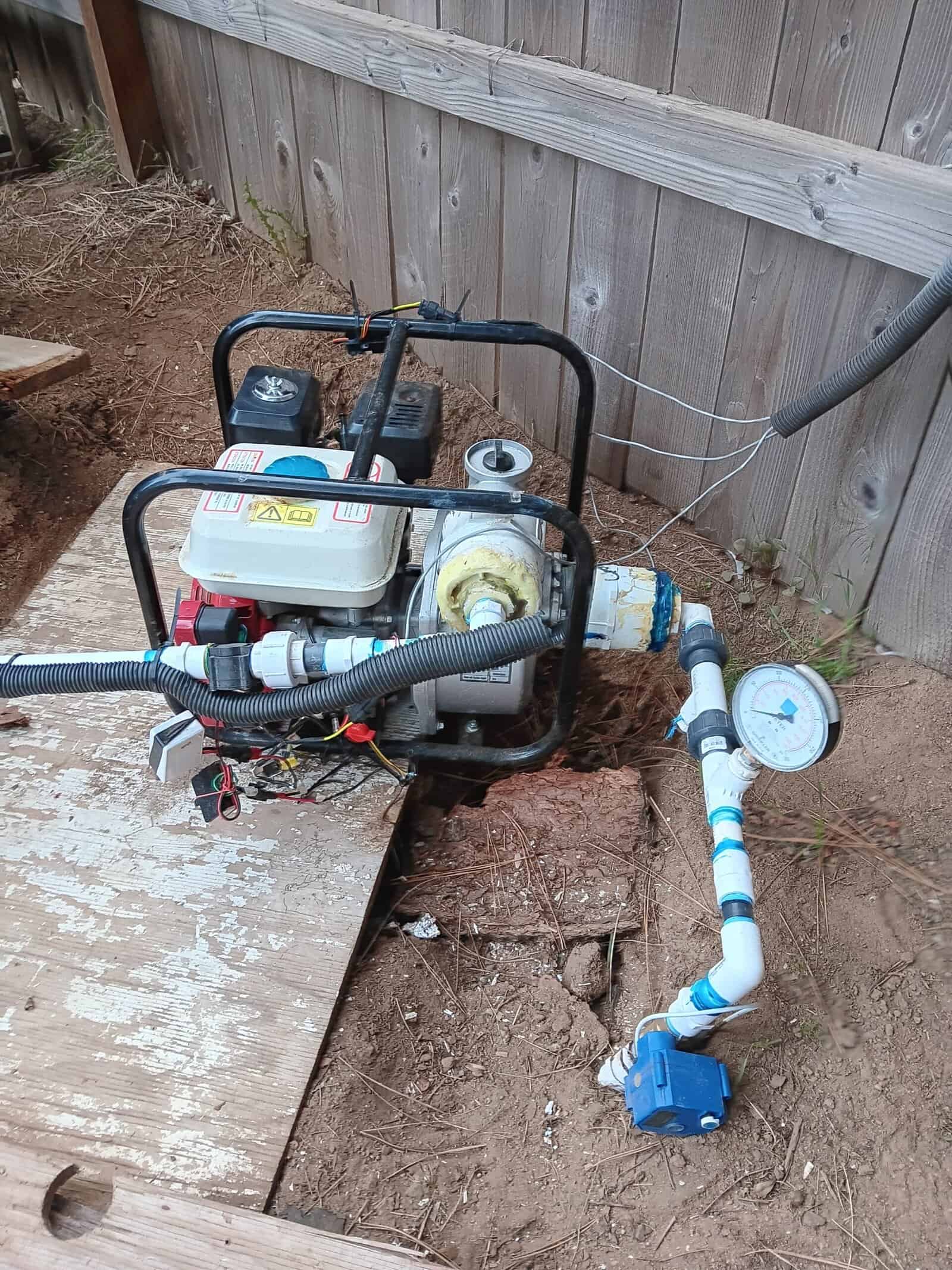 Automated gas pump with remote start