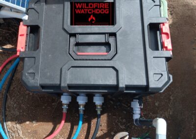 Wildfire Watchdog wildfire detection and sprinkler system controller with ESP32/ESP8266 for wildfire risk mitigation in Central Oregon.